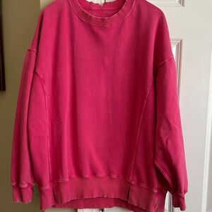 Aerie Bright Pink Sweatshirt